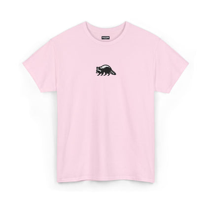 Large Raccoon Embroidered Unisex T-Shirt