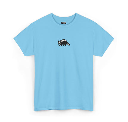 Large Raccoon Embroidered Unisex T-Shirt