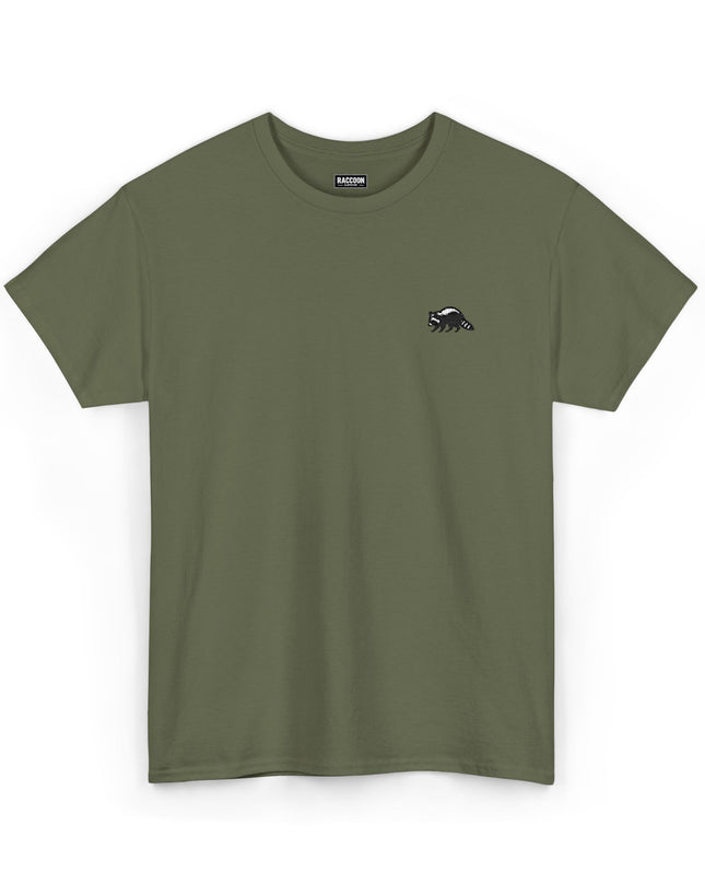 Raccoon Embroidered Unisex T-Shirt