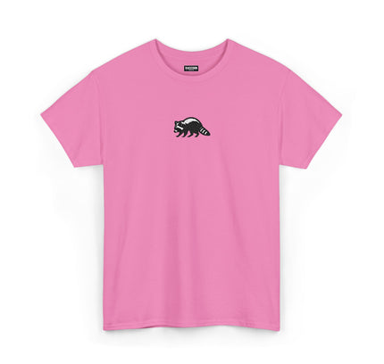 Large Raccoon Embroidered Unisex T-Shirt