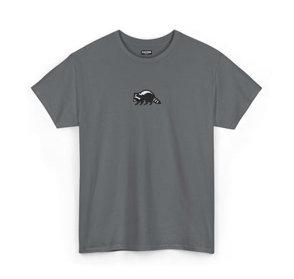 Large Raccoon Embroidered Unisex T-Shirt