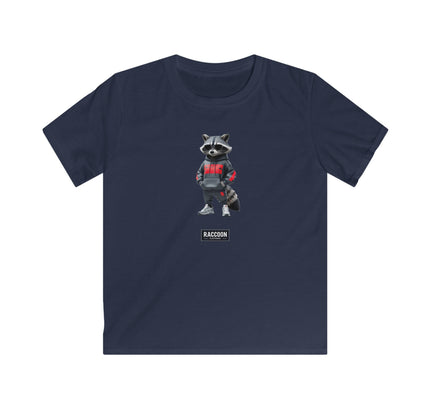 Sunglasses Raccoon - Kids T-Shirt