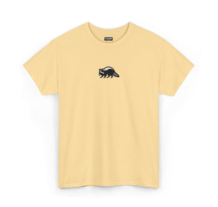 Large Raccoon Embroidered Unisex T-Shirt