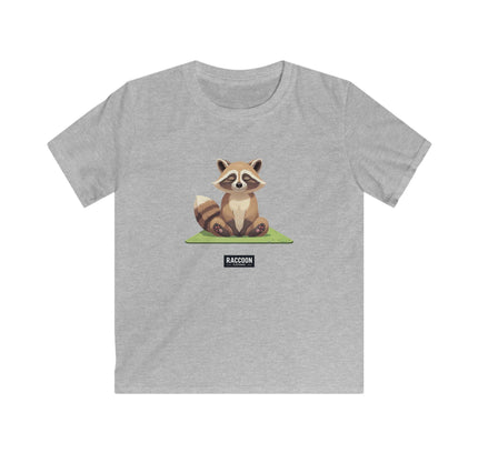Zen Raccoon - Kids T-Shirt