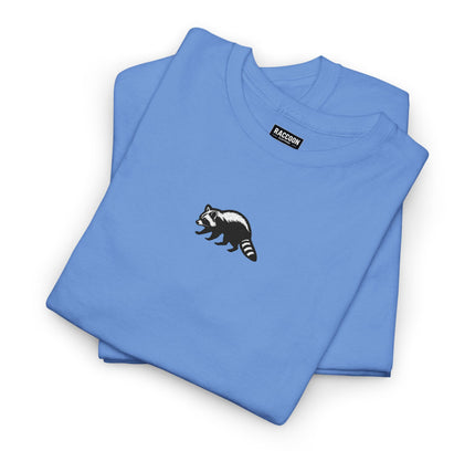 Large Raccoon Embroidered Unisex T-Shirt