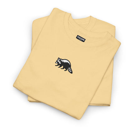 Large Raccoon Embroidered Unisex T-Shirt