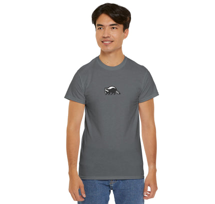 Large Raccoon Embroidered Unisex T-Shirt