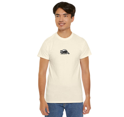 Large Raccoon Embroidered Unisex T-Shirt