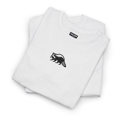 Large Raccoon Embroidered Unisex T-Shirt