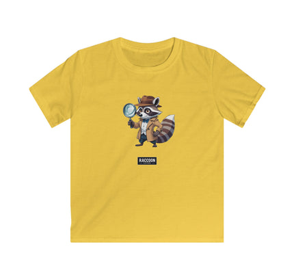 Detective Raccoon - Kids T-Shirt