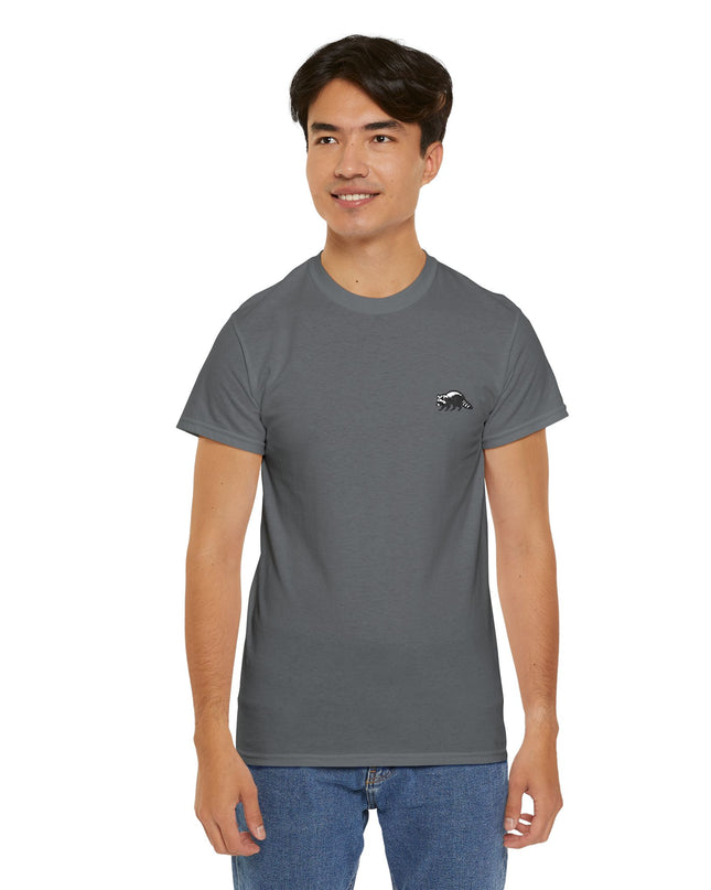 Raccoon Embroidered Unisex T-Shirt