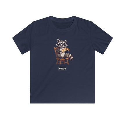 Pizza Raccoon - Kids T-Shirt