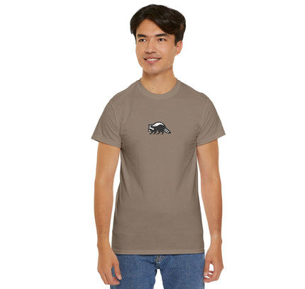 Large Raccoon Embroidered Unisex T-Shirt