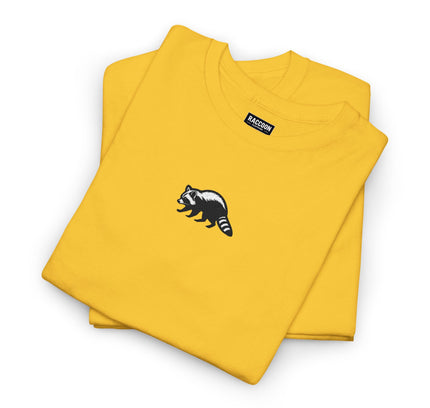 Large Raccoon Embroidered Unisex T-Shirt