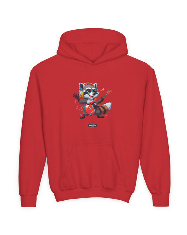 Rockstar Raccoon - Kids Hoodie