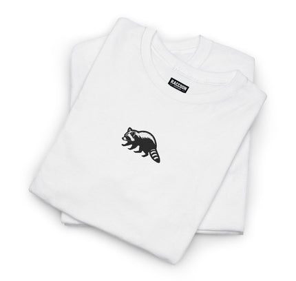 Large Raccoon Embroidered Unisex T-Shirt