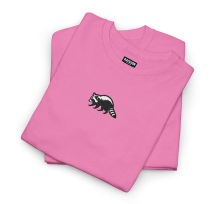Large Raccoon Embroidered Unisex T-Shirt