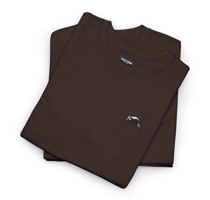 Raccoon Embroidered Unisex T-Shirt